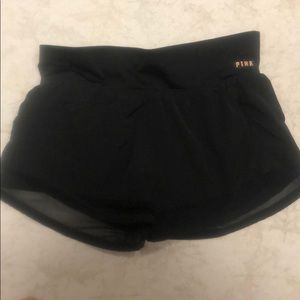 Victoria’s Secret Pink mesh hem shorts